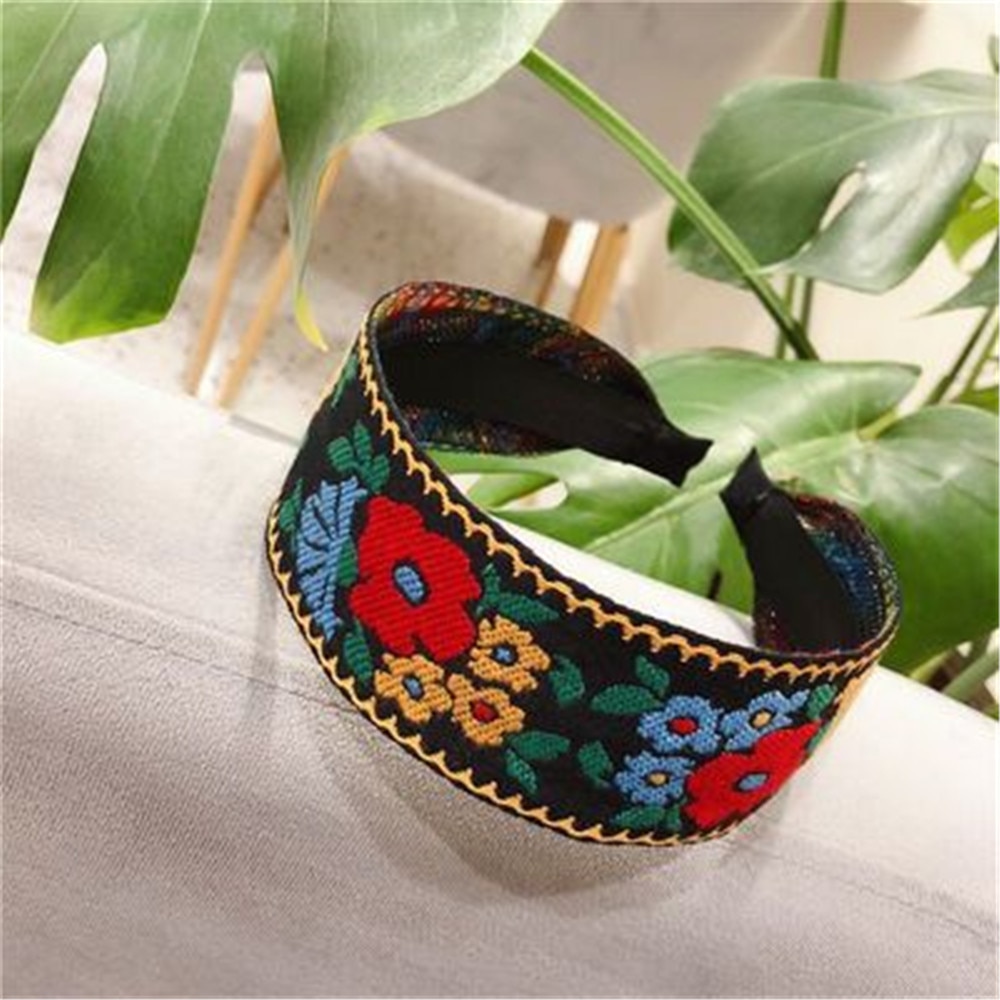 Embroidery-Flower-Headbands-For-Women-Korean-National-Style-Hair-Accessories-Colorful-Hairband-Head-Wrap-Wholesale-4