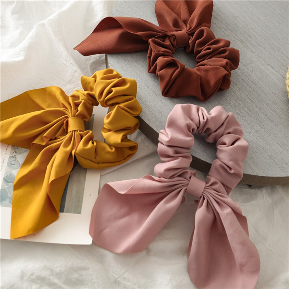 Rabbit-Ears-Knotted-Chiffon-Scrunchies-for-Women-Elastic-Hair-Bands-Bow-Hair-Scarf-Hair-Rope-Ties-3